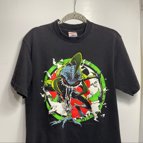 Vintage Violator Spawn Comic T-Shirt 👕 (Size Large) Todd Mcfarlane Movie - Picture 2 of 7